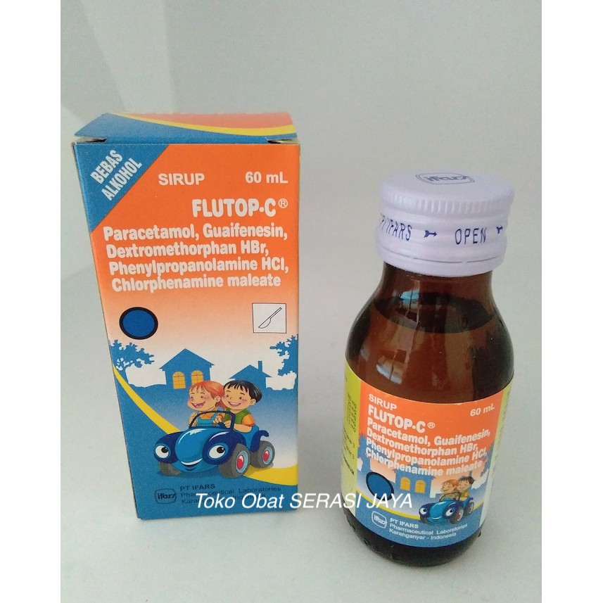 Jual Flutop C Syrup 60 Ml Obat Batuk Shopee Indonesia