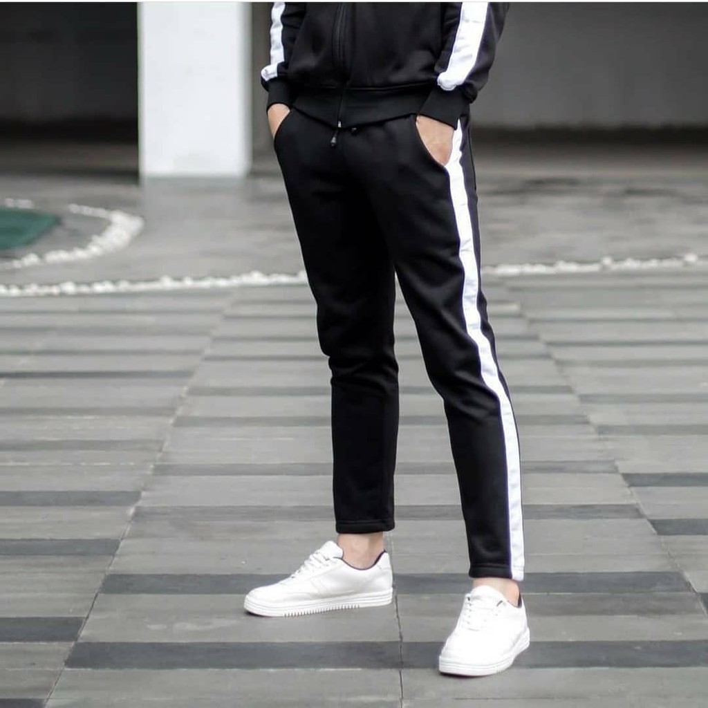 track pants sweatpants / celana olahraga celana gym training pria wanita