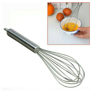 Pengocok telur  egg beater eggs hand mixer stainless steel 