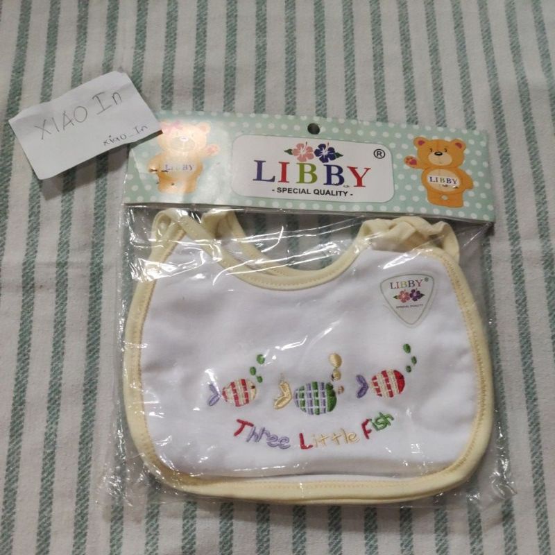 Libby slaber tatakan makan celemek bayi motif isi 2pcs