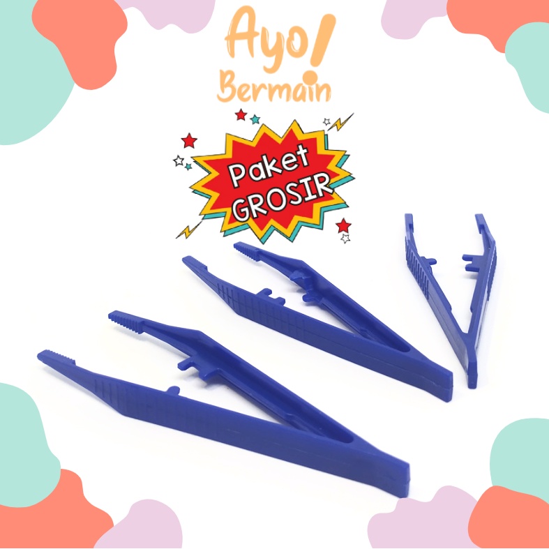 GROSIR - Capitan / Tweezer / Pinset Plastik Anak / Mainan Edukasi