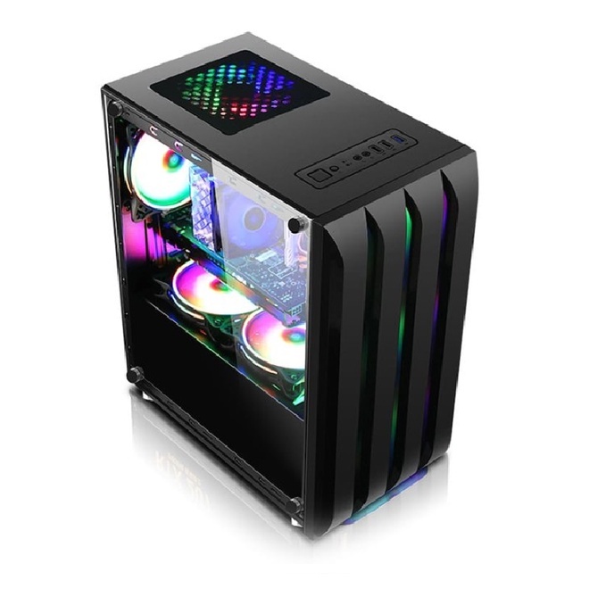 PC GAMING RYZEN 5 3500 I VGA R9 370 4GB I 16GB I SSD