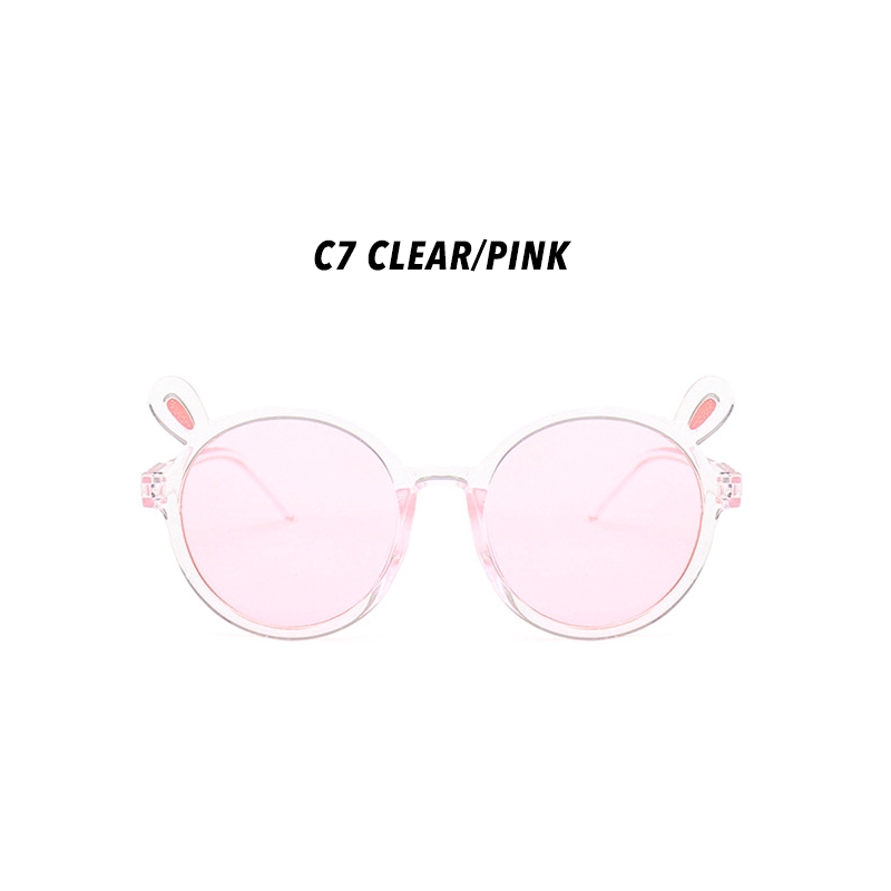 (YUZHU) Bayar di Tempat Candy Color Cute Kids Kacamata Hitam Boys Girls Eyewear