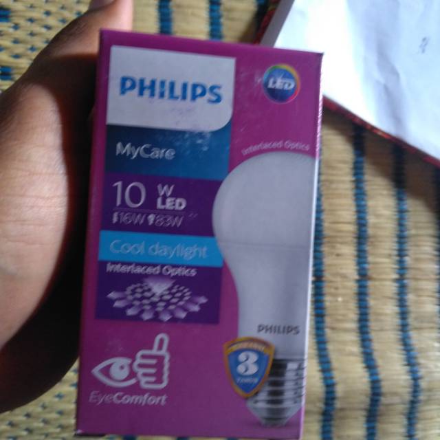 Lampu philips LED 10WATT