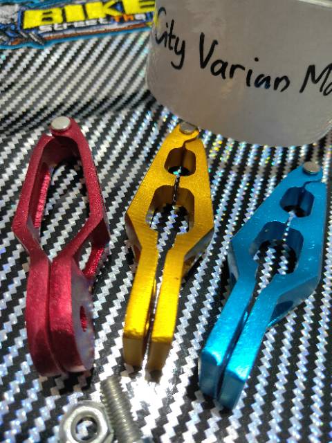 Breket selang rem depan cnc universal Kleman selang rem depan PSI CRG MORIN SC Siam