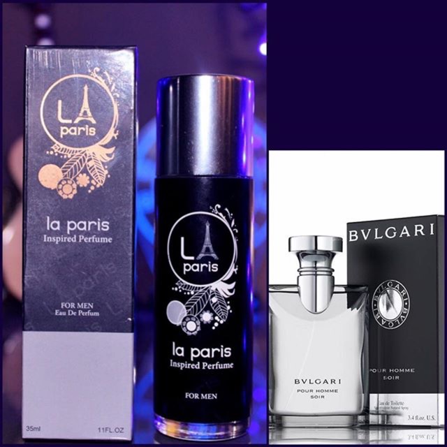 La paris bvlgari* pour homme soir