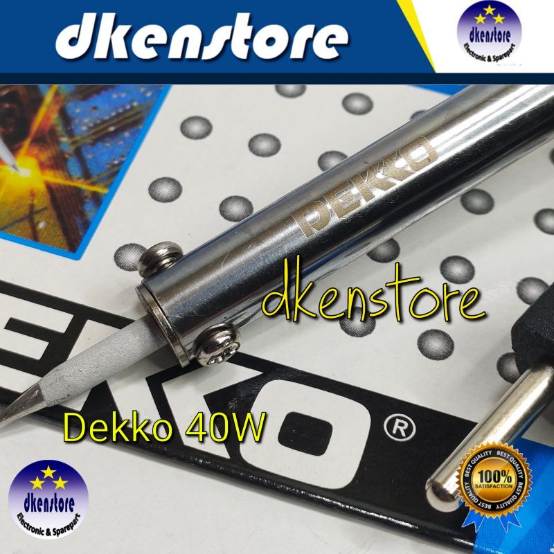 Solder Dekko 40W DS40N deko 40watt original