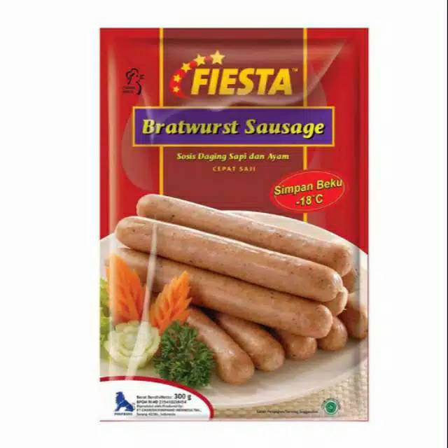 Fiesta Bratwurst 300 g (Khusus Gosend/Grab Kediri)