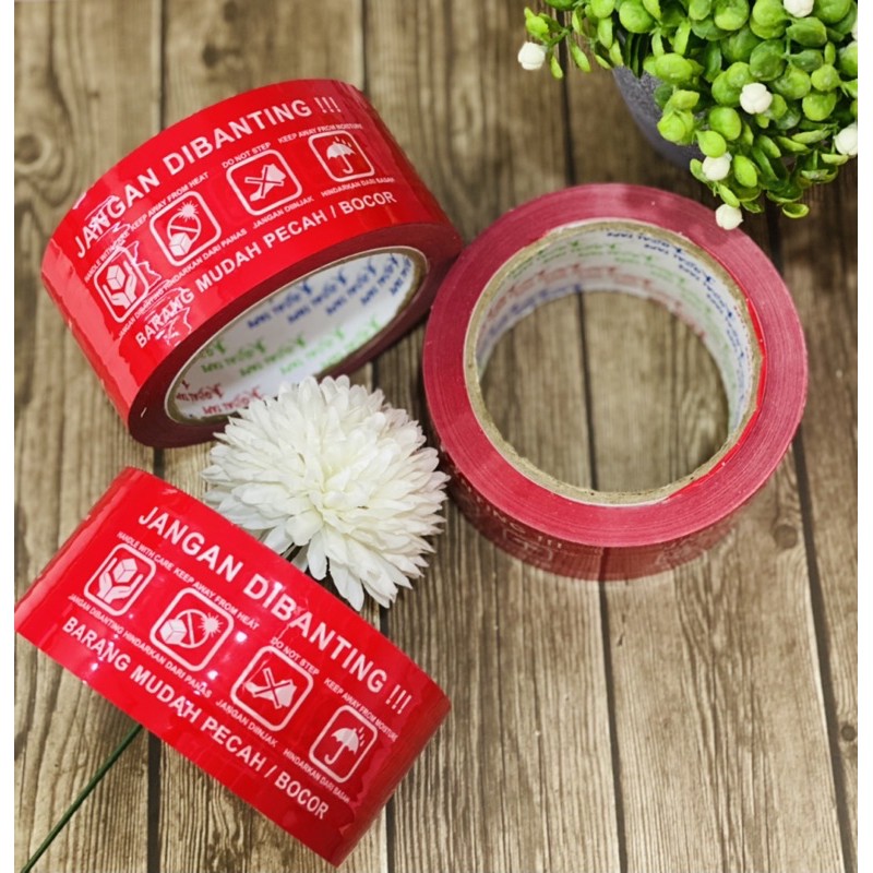 

LAKBAN FRAGILE GOAL TAPE 100 YARD (48mm) | 50 YARD (48mm)