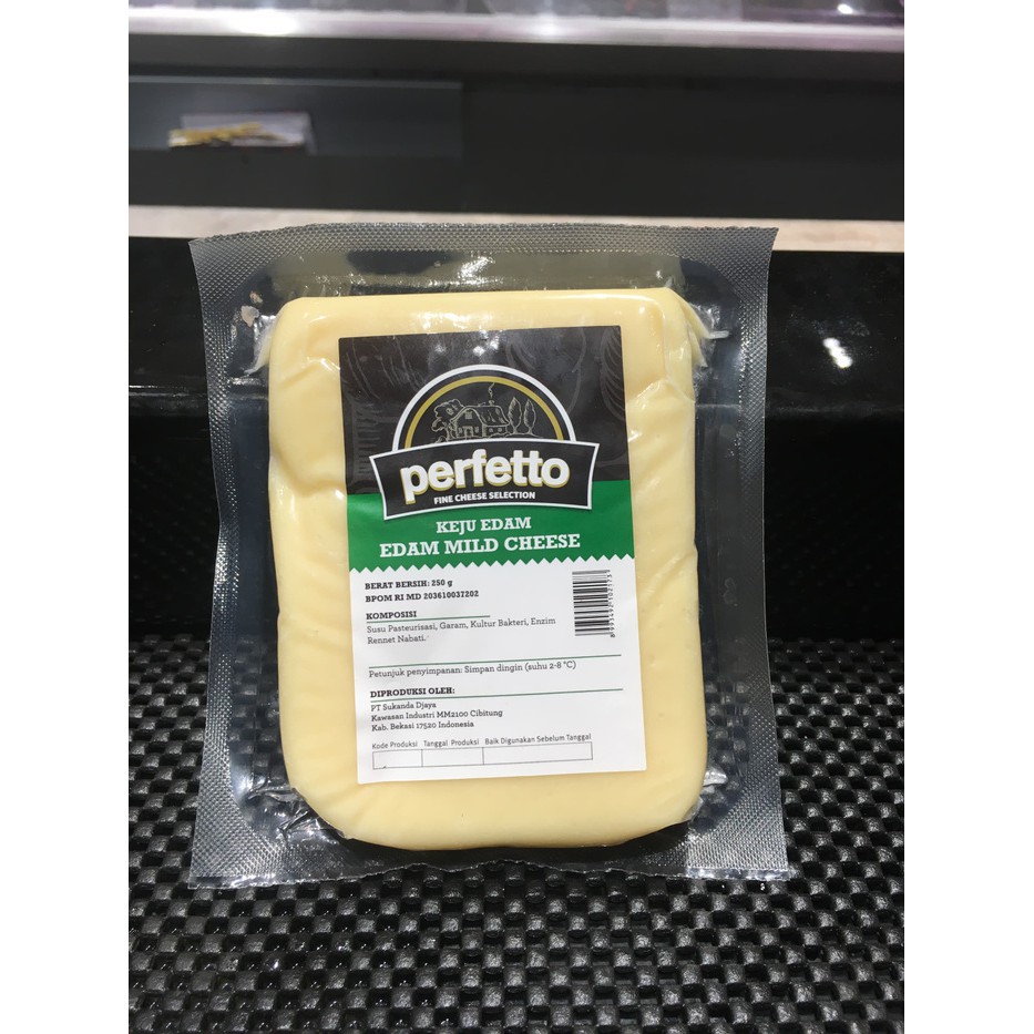 

Keju perfetto keju edam milk cheese 250 gr