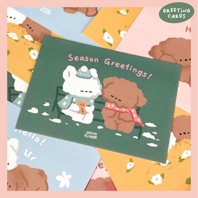 GREETING CARDS by Winter Coffeee