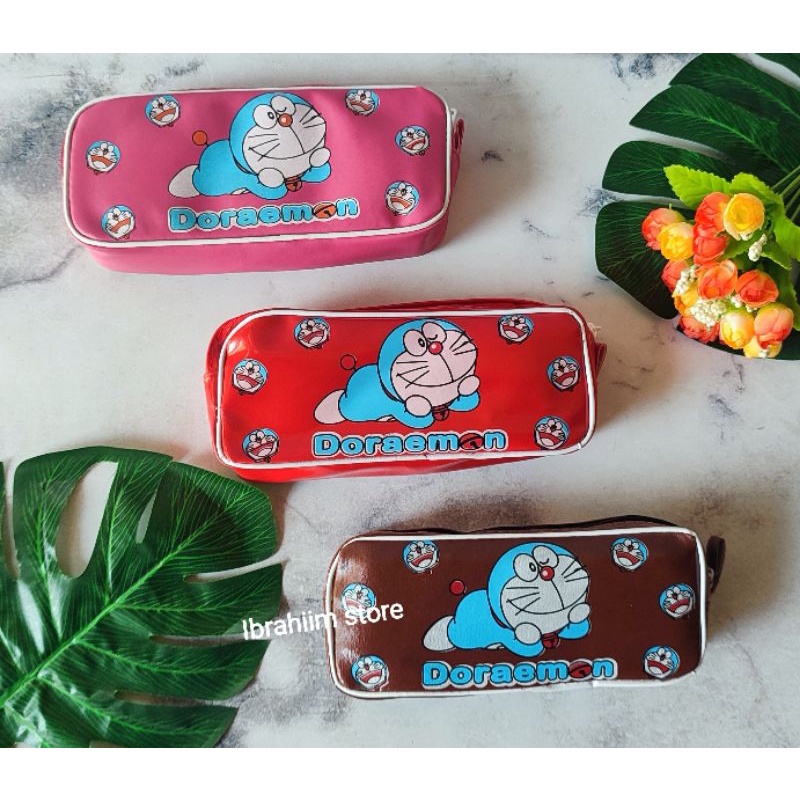 KOTAK PENSIL LUCU KARAKTER DORAEMON / TEMPAT PENSIL LUCU AESTHETIC MURAH