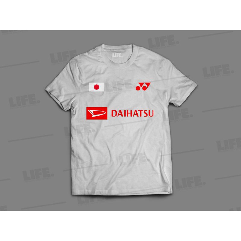 Baju Badminton Dewasa Katun 100% / Baju Oblong Bulutangkis Tshirt Katun Pria