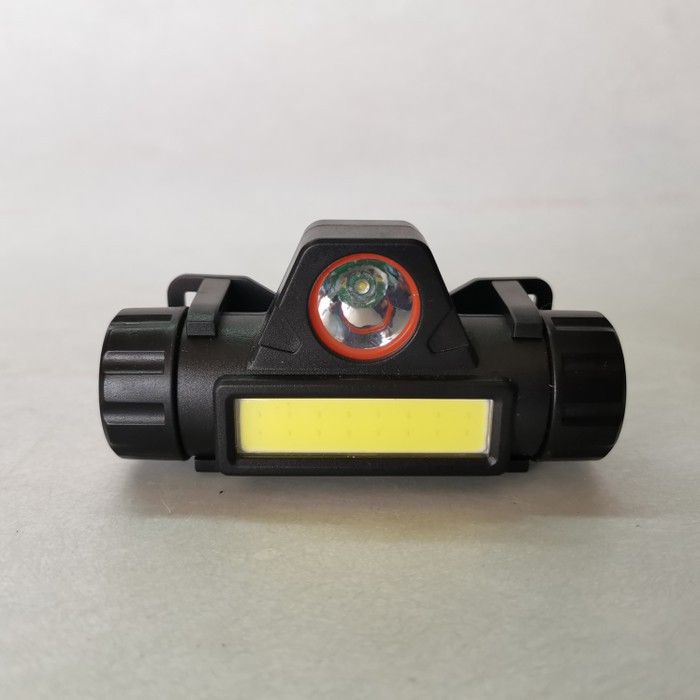 Senter Kepala Sorot Mitsuyama Led Super Terang Led USB Charge Headlamp MS 1922