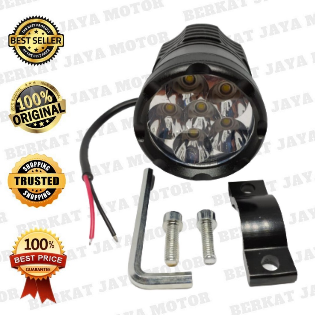 [SIAP KIRIM] LAMPU TEMBAK SOROT LED CREE 40 WATT MODEL L6X 6 MATA TITIK 3 MODE