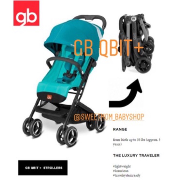 GB Qbit+ stroller cabin anak