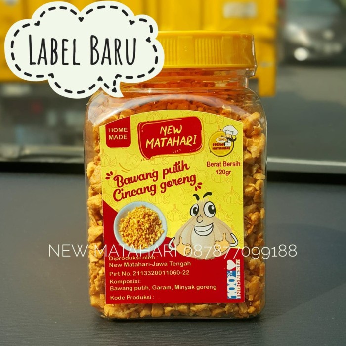 

Q121Sa Bawang Putih Cincang Goreng D51qs44