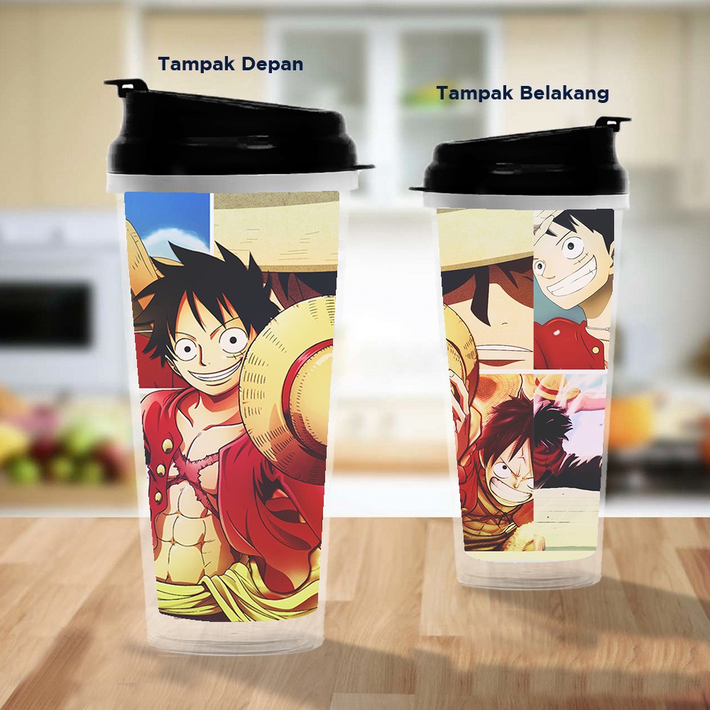 Pusat Mode Tumbler/Tempat Minum Design Onepiece Luffy V1