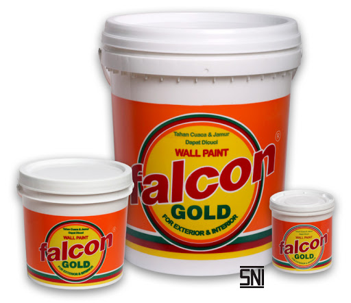 PROMO CAT TEMBOK EXTERIOR FALCON GOLD PUTIH 5KG