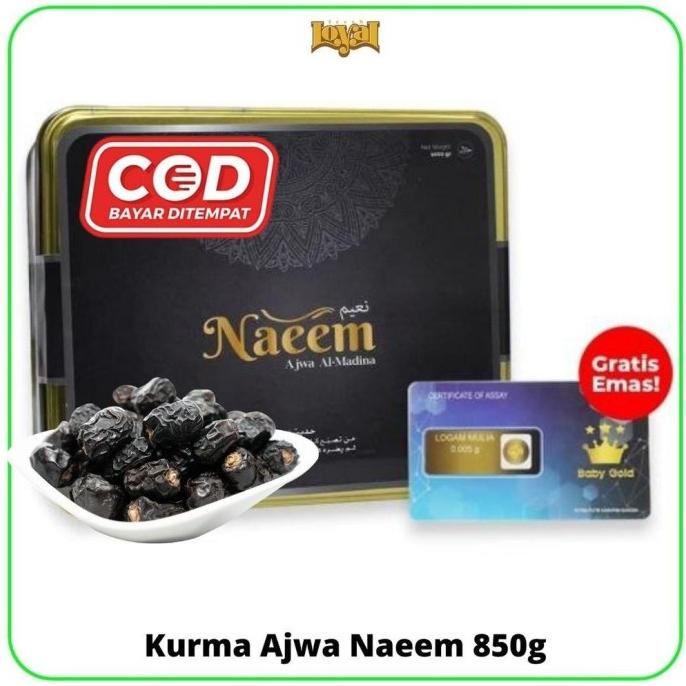 

EKSKLUSIF KURMA AJWA AL-MADINAH NAEEM 850 GRAM PREMIUM FREE EMAS DFDFG3545