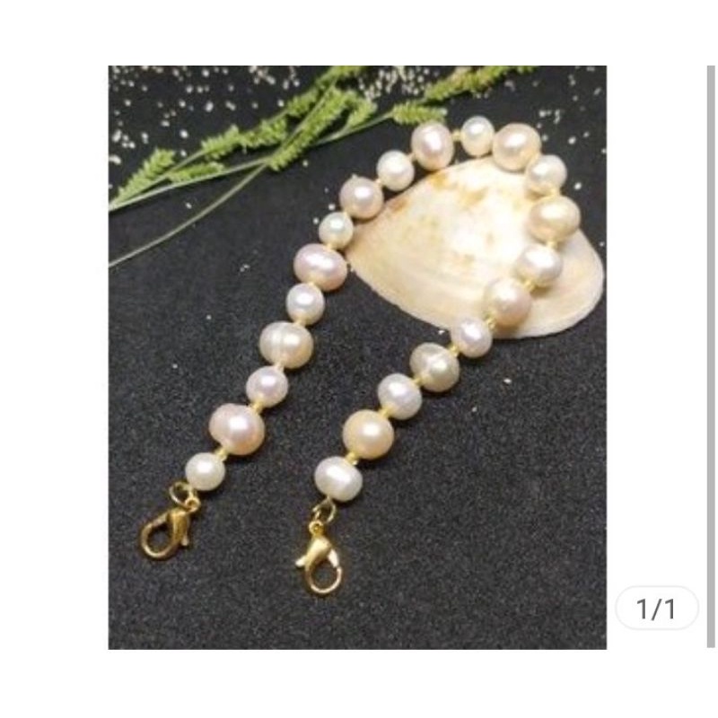 konektor masker mutiara tawar asli lombok