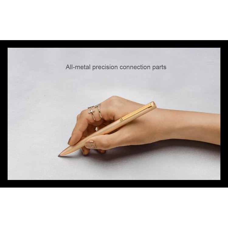 

PRODUK TERLATIS XIAOMI MIJIA SIGNATURE METAL PEN MI ALUMINUM ROLLERBALL PEN - EMAS BARANG TERUPDATE