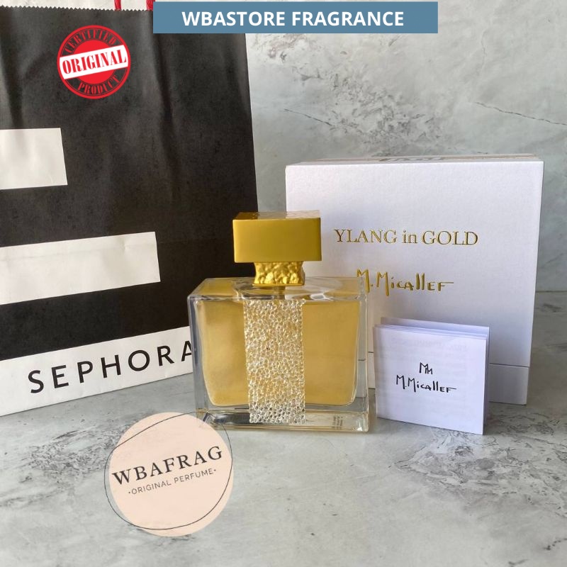 PARFUM ORIGINAL YLANG IN GOLD M.MICALLEF EDP 100ML
