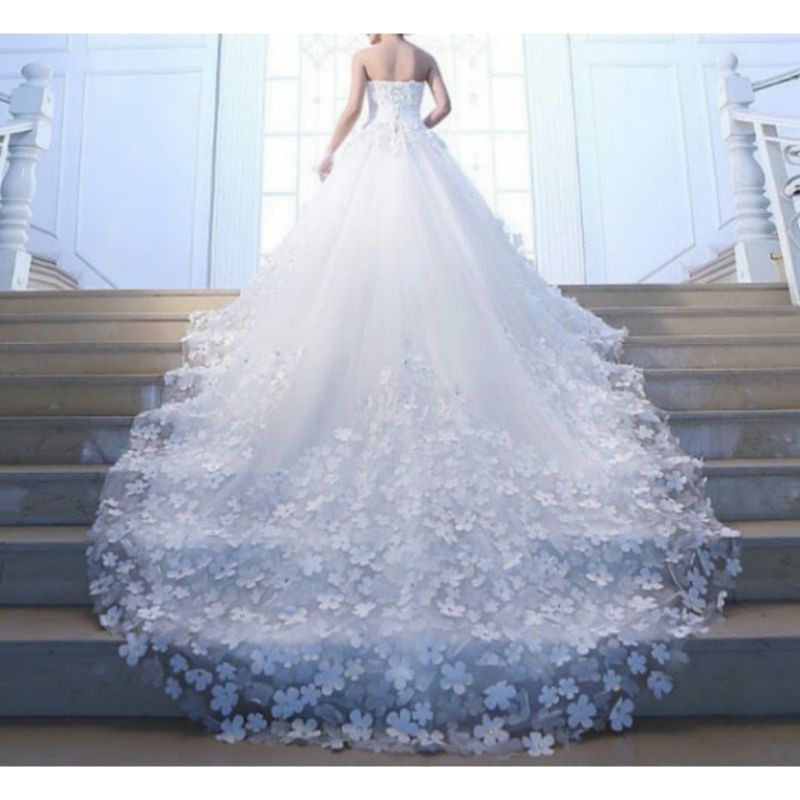 Gaun Pengantin BARU XQ 399