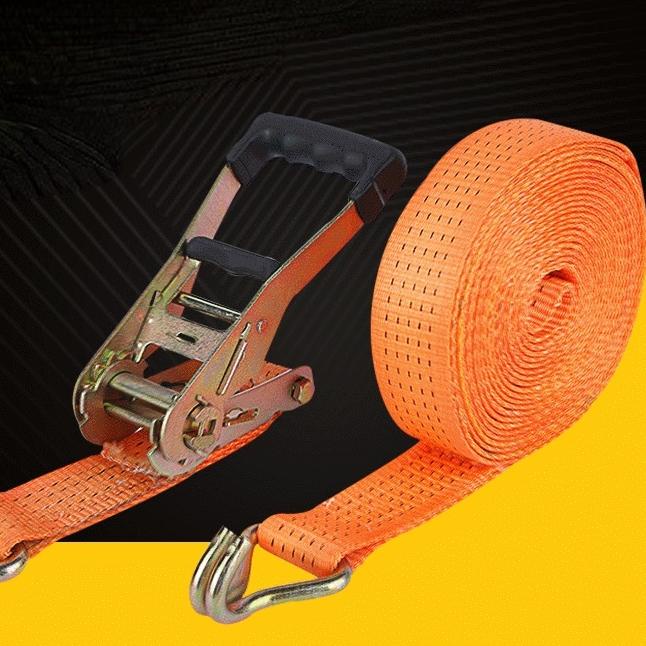 ➦ rachet tie down/8-10 meter Trek belt /10 ton tali sound/tali barang/Track webbing cargo lashing 5C