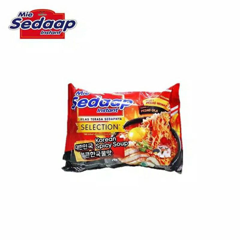 

Mie Sedaap Korean Spicy Soup 87 gr