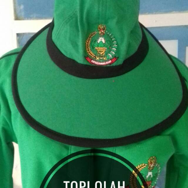 TOPI OLAHRAGA PERSIT KCK NUSANTARA HIJAU LEBAR DEPAN