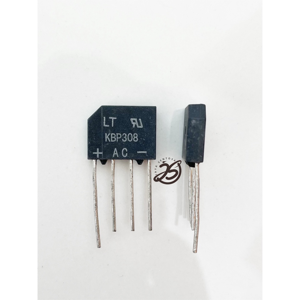 DIODA SISIR 3A (1BUAH) ASLI ORIGINAL KBP308 DIODA BRIDGE DIODE ORI DIODA SISIR 3 AMPERE