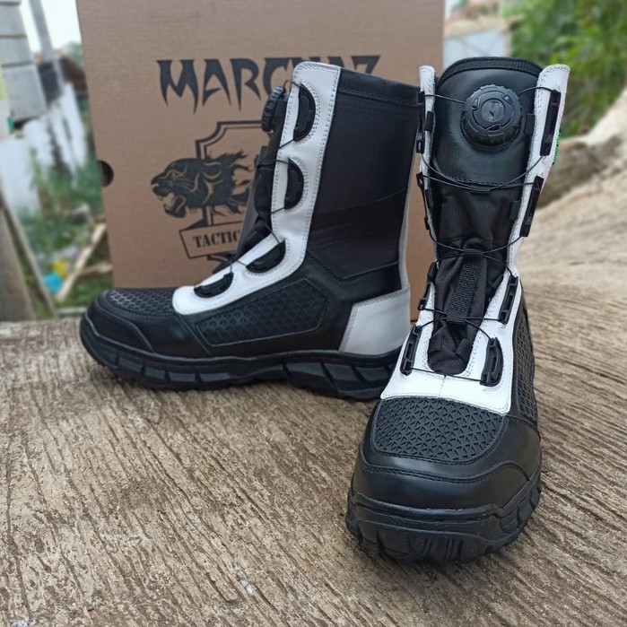 Sepatu Pdl Tali Putar Provos Polri Kulit Asli Sepatu PDL DINAS Tni Polri Security Satpam Boots Pria