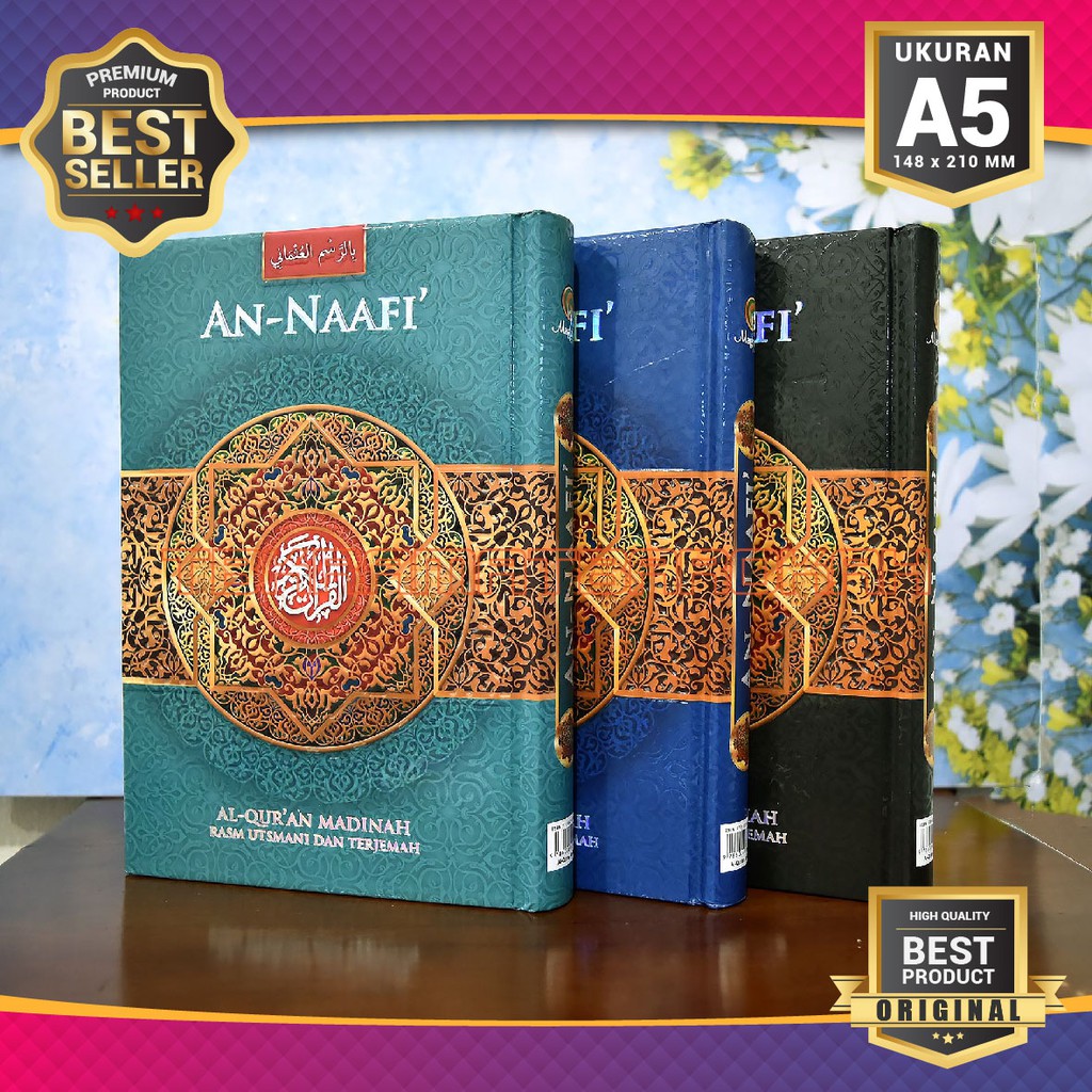 Al Quran Annaafi, Al Quran Madinah Terjemahan, Al Quran An Naafi A5, Alquran Terjemah Perkata