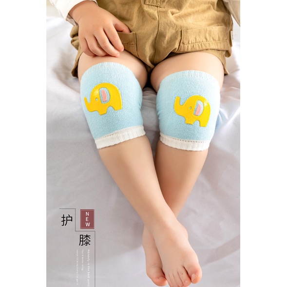 MARKAS KS11 Knee Protector Motif Karakter Animal Kneepads Pelindung Lutut Knee Pads Baby Anti Slip