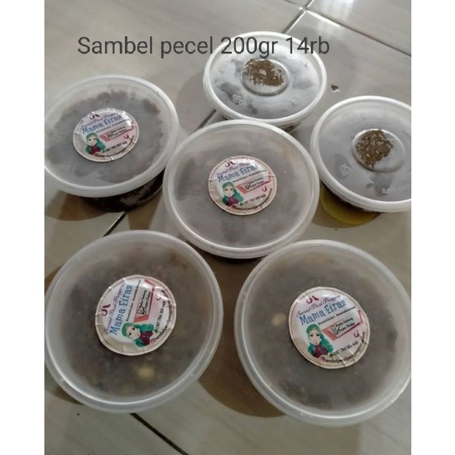

Sambel pecel panggang pedas sedang x-tra daun jeruk