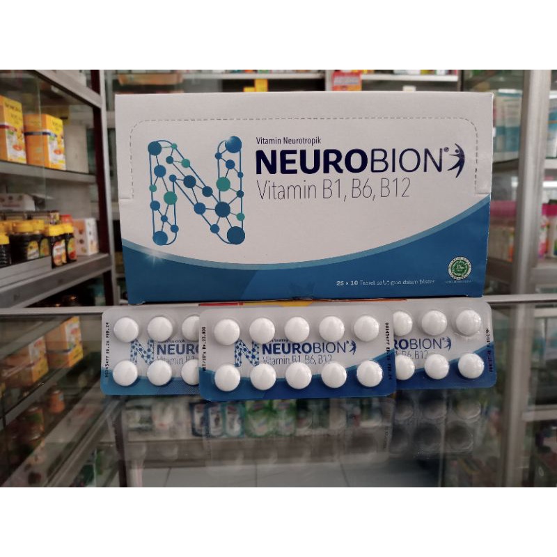 Neurobion Tablet | 1 strip Isi 10 Tablet - ED 04/2025