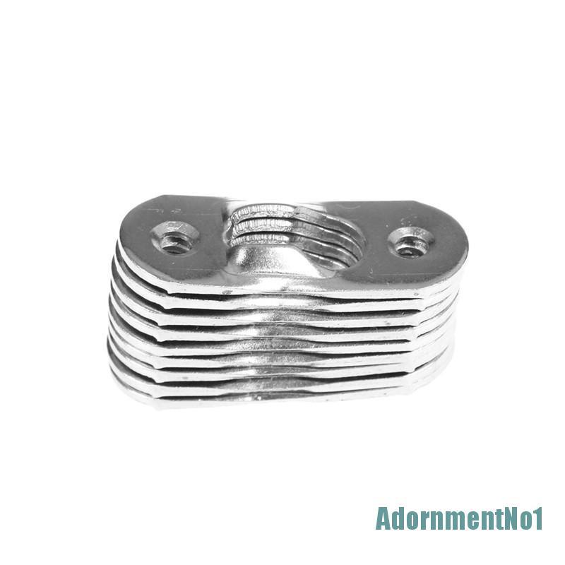 (AdornmentNo1) 20pcs Gantungan Kunci Bahan Metal Ukuran 37x15mm