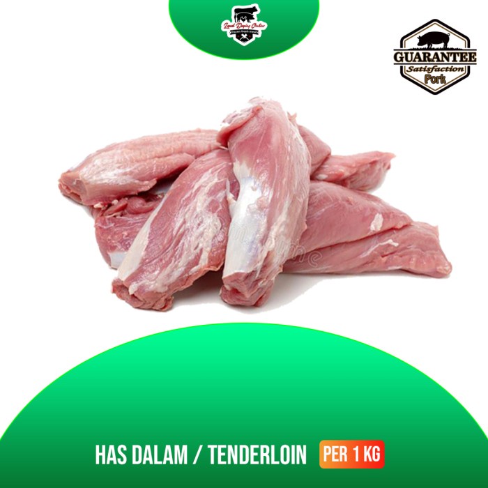 

Daging Babi Has Dalam / Tenderloin FRESH (per 1kg)