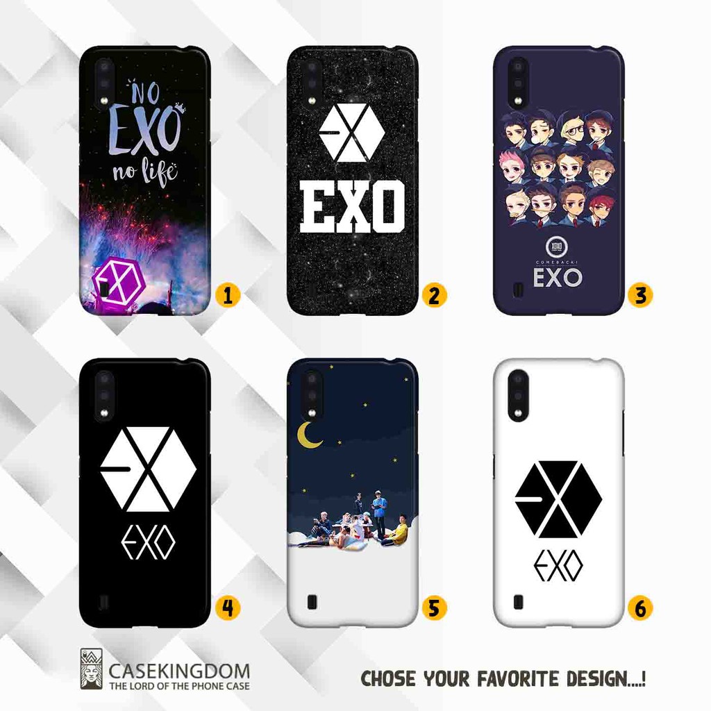 Premium Custom Case Samsung Galaxy A01 Exo Kpop Casing