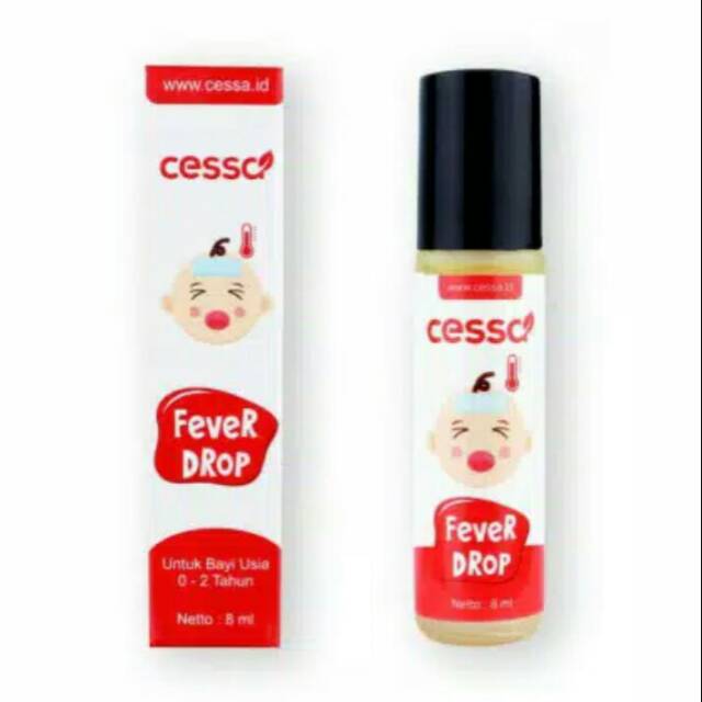 Cessa Fever Drop - Essential Oil Penurun Demam Bayi