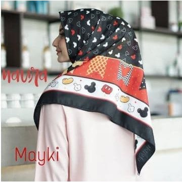 Promo PROMO HIJAB SEGI EMPAT   MALIQA NAURA MAYKI Murah