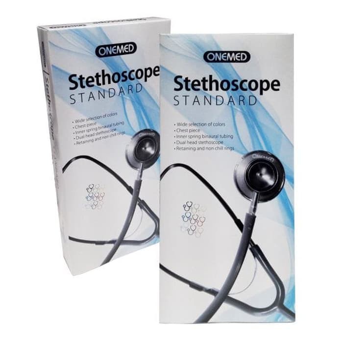 Stetoskop Standart Warna Grey Abu-abu OneMed