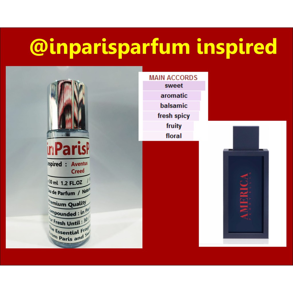 in Paris Parfum inspired PERRY ELLIS AMERICA