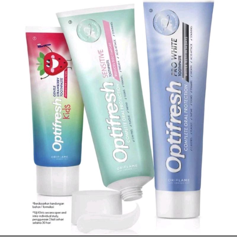 optifresh pro white / optifresh sensitive / optifresh kids