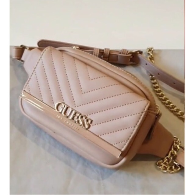 New Guess Aldona Convertible Belt Bag Shopee Indonesia