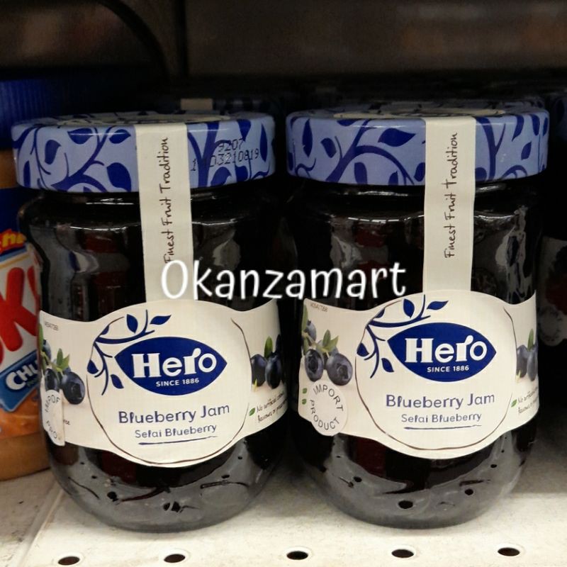 

Hero Blueberry Jam 340gr