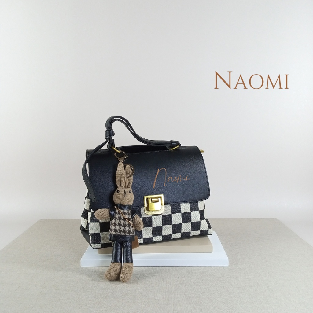 NAOMI - Tiffany Sling Bag Import - Tiffany Large - Tas Selempang Wanita - Fashion Bag Premium - Tas kado Wanita