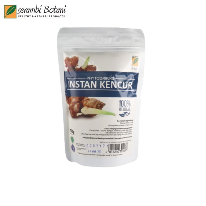 

Instant Kencur 160gr Healthy And Natural Products (BERKUALITAS)