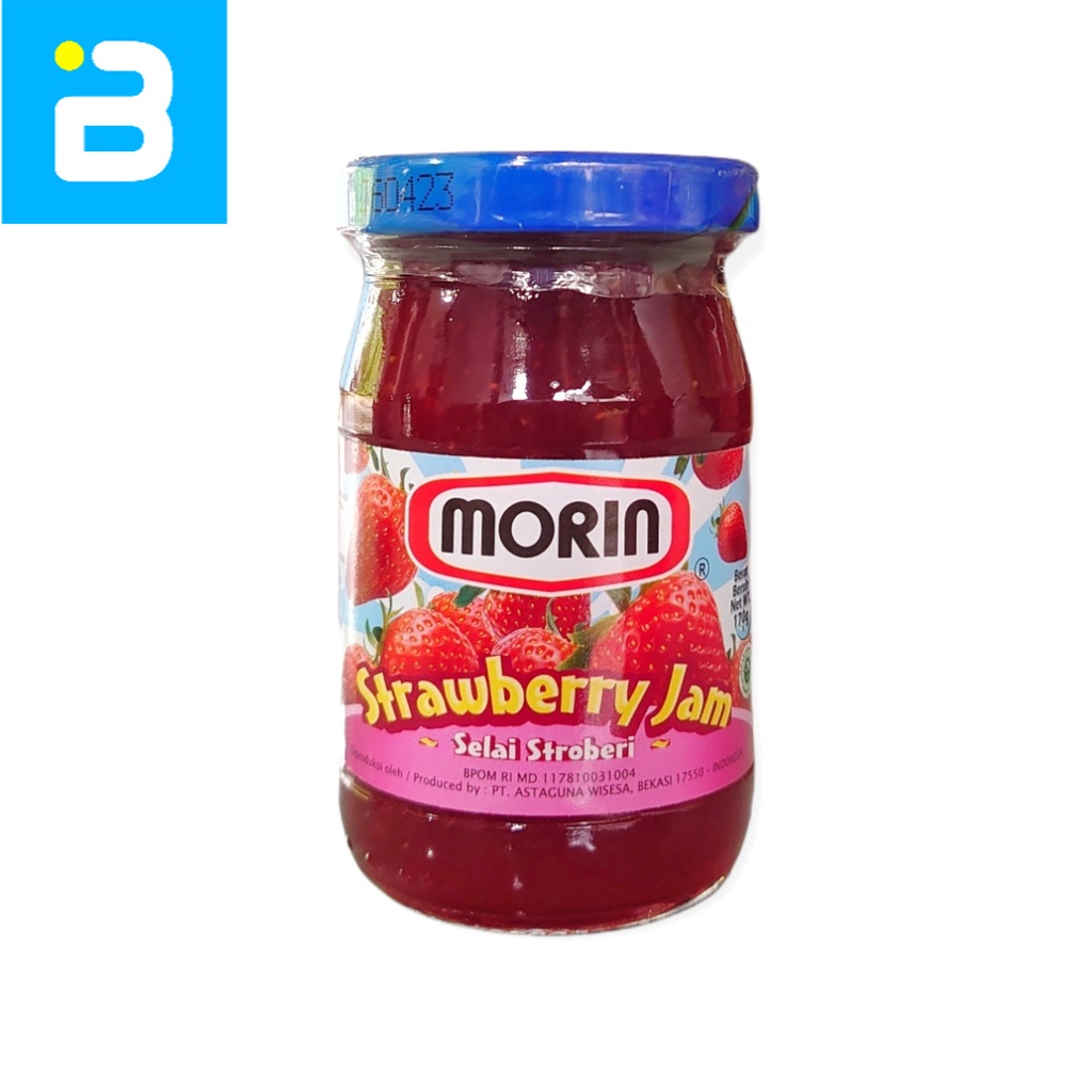 

Morin Strawberry Jam Selai Stroberi 170 G
